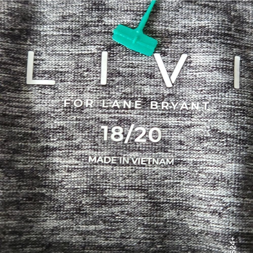 Gray V-Neck Women's Top - Picture 2 of 6